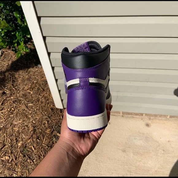 Court purple Jordan 1 - Picture 4 of 5